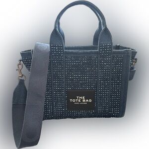 SOLD 🩷🩷🩷Marc Jacobs Denim Blue Studded Tote🔥